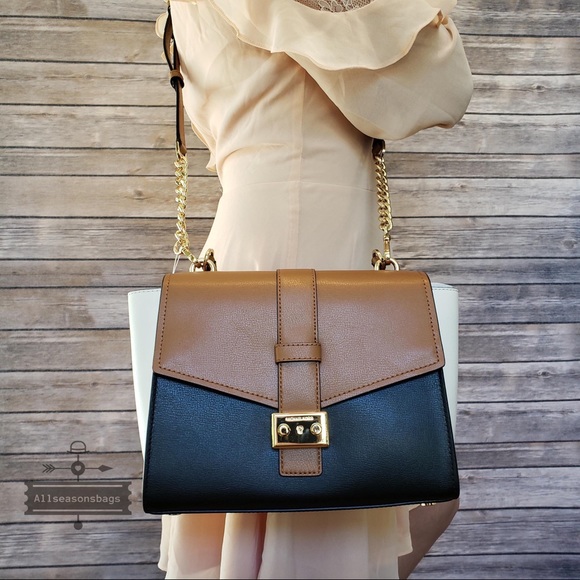 NWT Michael Kors Mauve Medium Messenger Satchel - Picture 2 of 8